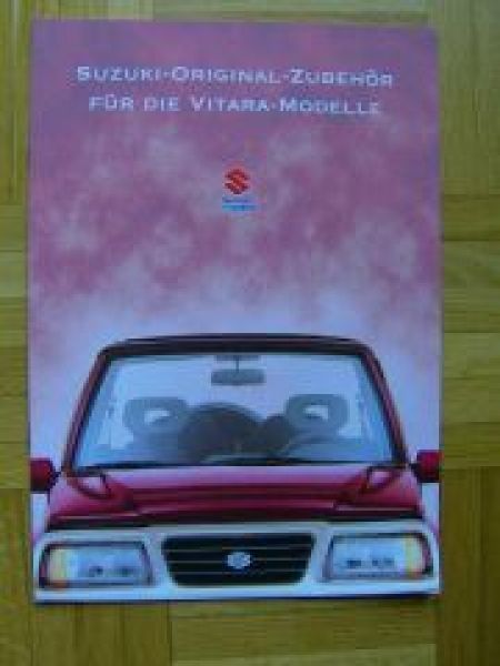 Suzuki Vitara Original Zubehör Prospekt 10/1998 NEU