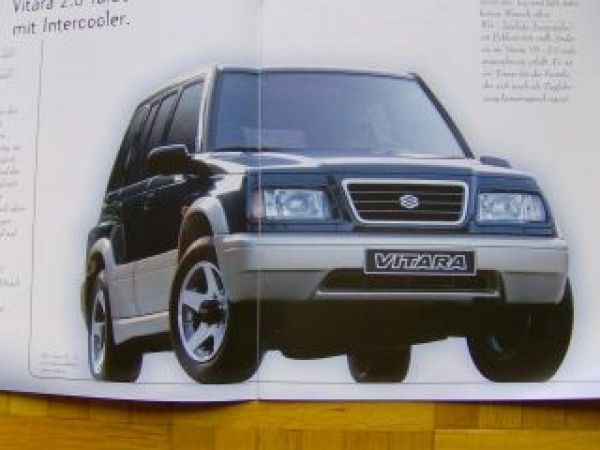 Suzuki Vitara V6-2.0 +TurboDiesel Intercooler Prospekt 8/1997