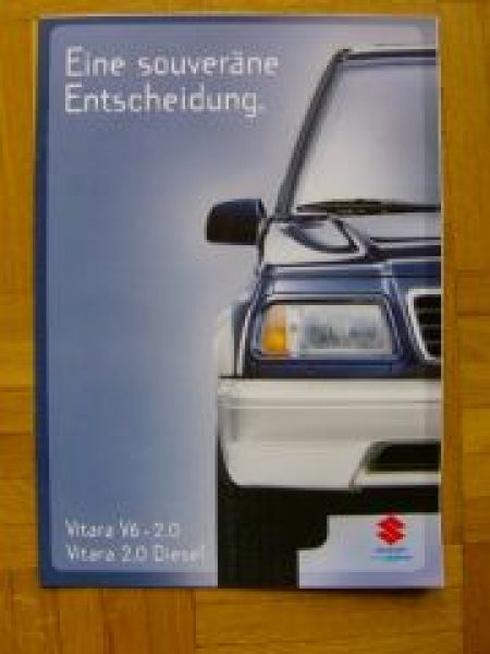 Suzuki Vitara V6-2.0 +2.0 Diesel Prospekt 6/1996