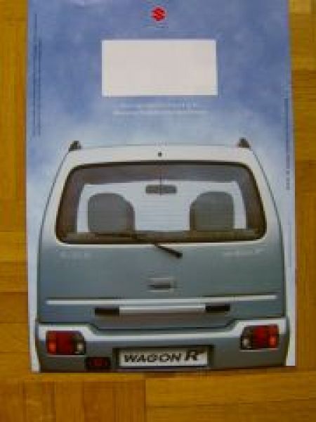 Suzuki Wagon R+ Zubehör Prospekt 1/1998