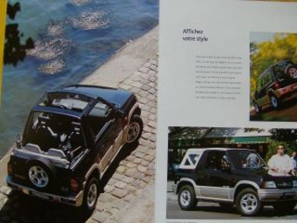 Suzuki Vitara Prospekt Frankreich NEU