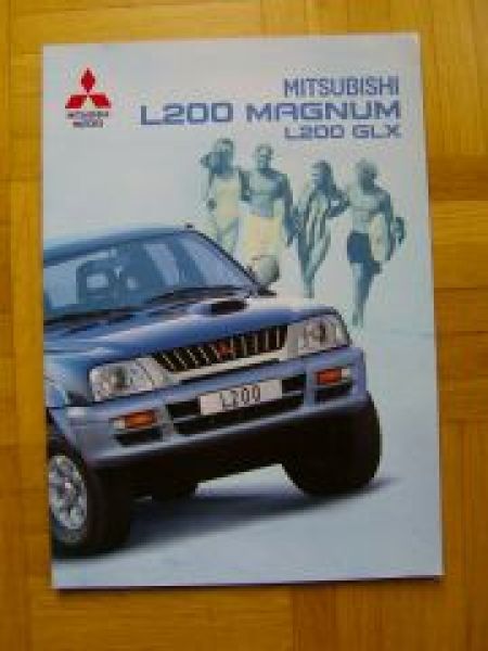 Mitsubishi L200 Magnum +GLX Prospekt 3/2001
