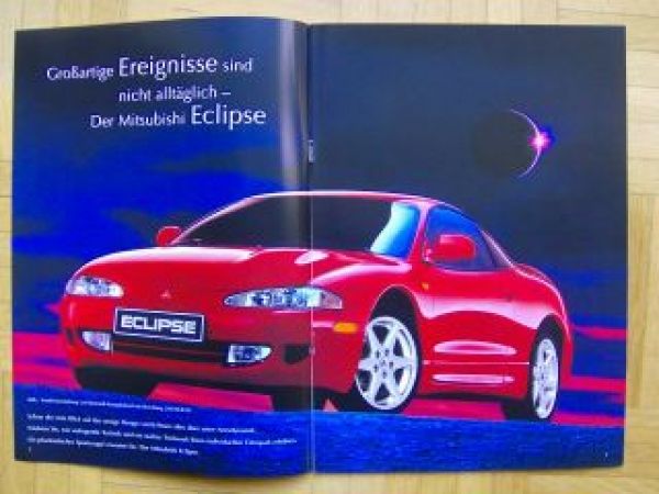Mitsubishi Eclipse Prospekt 9/1996 NEU