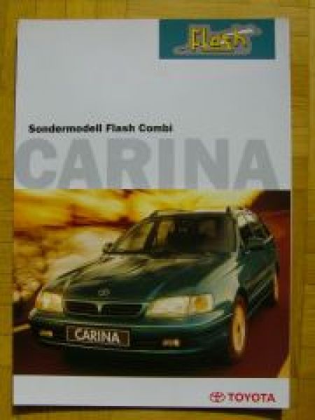 Toyota Carina Sondermodell Flash Combi Propekt 2/1997