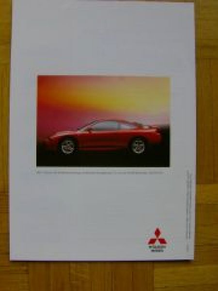 Mitsubishi Eclipse Prospekt 4/1999 NEU