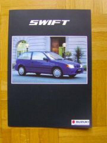Suzuki Swift Dänemark Prospekt 2/1998 NEU