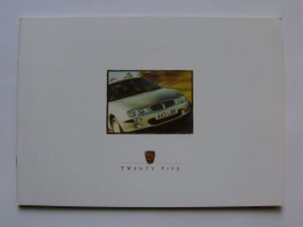 Rover 25 Prospektmappe 1/2000 NEU Typ RF