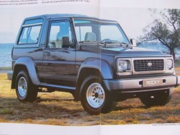 Daihatsu Rocky Prospekt 9/1996
