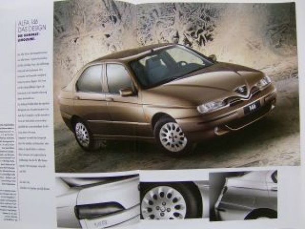 Alfa Romeo 146 Prospekt 4/1999 NEU