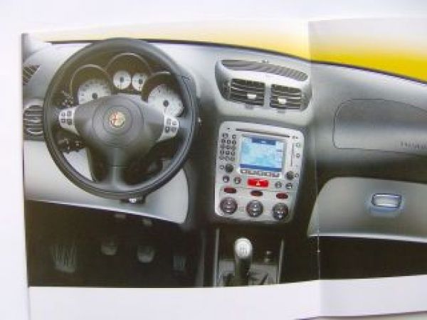 Alfa Romeo 147 Fünftürer Prospekt 4/2001 NEU Typ937