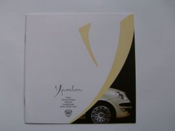 Lancia Ypsilon Preisliste 10/2003 NEU