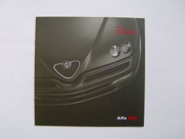 Alfa Romeo GTv Preisliste 8/2002 NEU