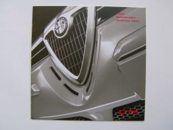 Alfa Romeo GTA 156+Sportwagon Preisliste 2/2002
