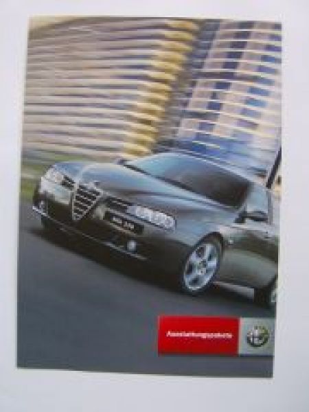Alfa Romeo Ausstattungspakete 156+Sportwagon NEU