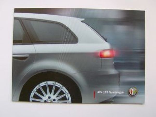 Alfa Romeo 159 Sportwagon Prospekt 2/2006 NEU