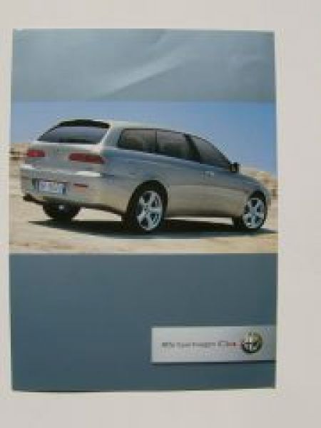 Alfa Romeo Sportwagon Q4 Prospekt NEU 2004