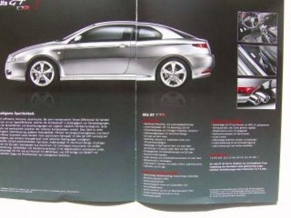 Alfa Romeo GT Sondermodelle Prospekt 1/2007