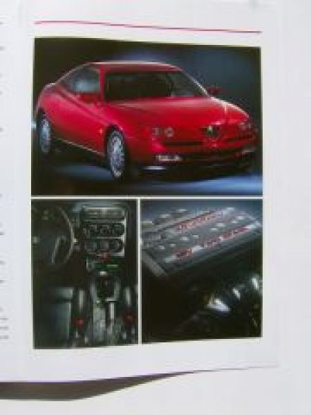 Alfa Romeo GTV Prospekt 10/1996 NEU