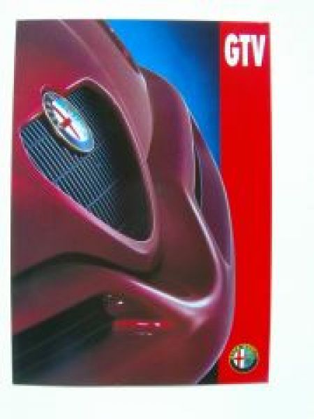 Alfa Romeo GTV Prospekt 3/1997 NEU