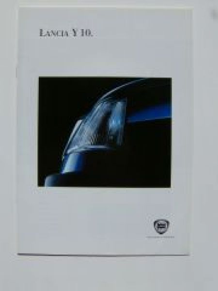 Lancia Y10 Prospekt NEU Rarität