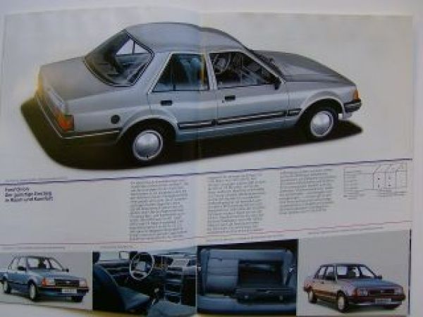 Ford Programm 1985 IAA +Neuheiten