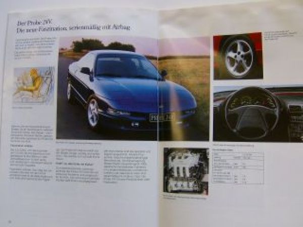 Ford Programm Modelljahr 1994 Probe Mondeo, RS Prospekt