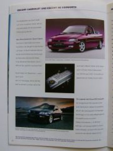 Ford Escort 7/1995 Prospekt +Turnier Prospekt