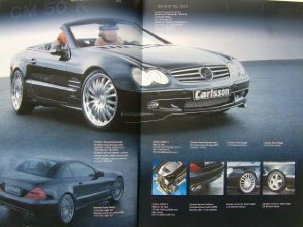 Carlsson Collection 2002 Prospekt NEU