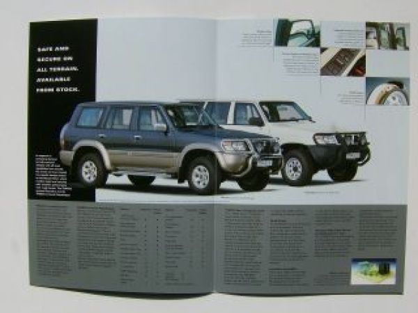 Trasco Nissan Patrol Armored Prospekt UK Englisch NEU