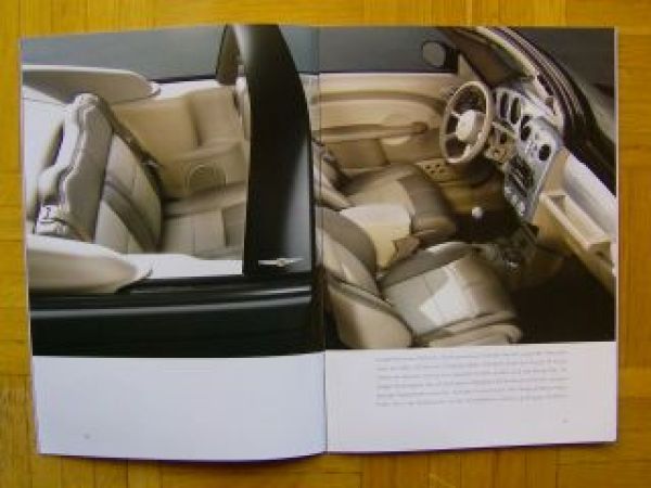 Chrysler PT Cruiser Cabrio Prospekt 10/2006