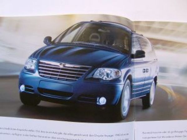 Chrysler Voyager/Grand Voyager Prospekt +Preise 11/2004