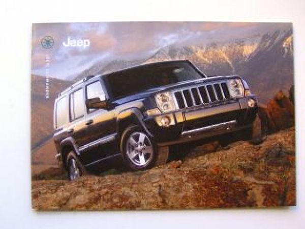 Jeep Commander Prospekt 8/2006 NEU