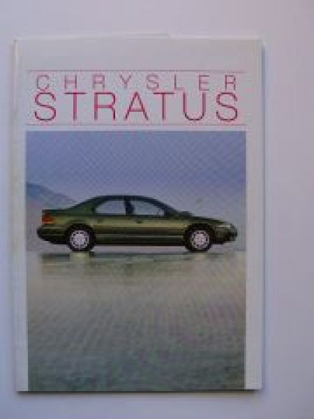 Chrysler Stratus Prospekt 3/1995 Rarität
