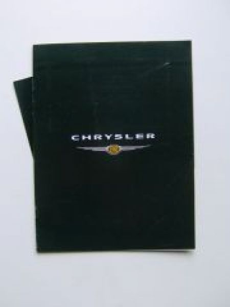 Chrysler Gesamtprospekt Info A5 Format