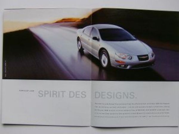 Chrysler Gesamtprospekt Info A5 Format