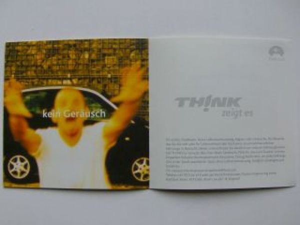 Think City Ford Prospekt 9/2001 Rarität NEU