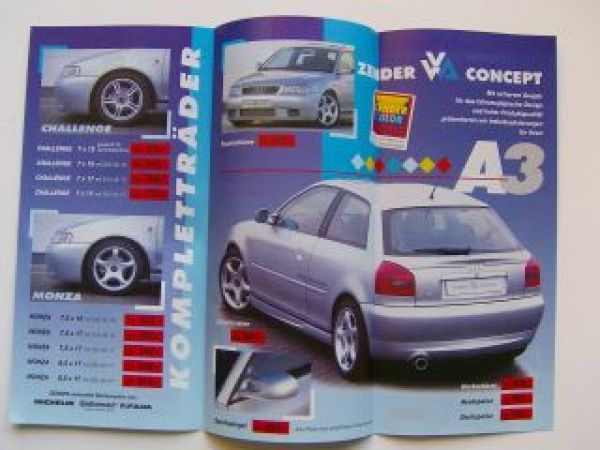 Zender Concept Audi A3 Spezialprogramm Flyer