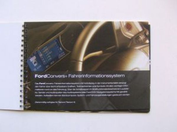 Ford Mondeo Ringbuch Flyer Prospekt NEU