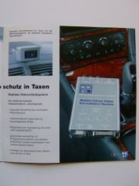RP Magazin Sicherheit für Taxifahrer Mercedes Magazin