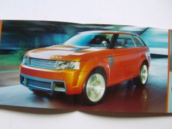 Land Rover Range Stormer Infoflyer Prospekt NEU