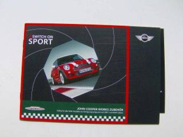 BMW Mini Switch on Sport John Cooper Works Zubehör +Cabrio