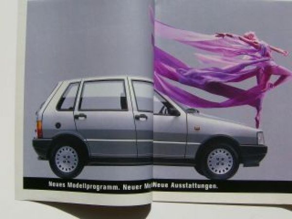 Fiat Uno Infoflyer 1986 +Turbo i.e. Beilage Rarität