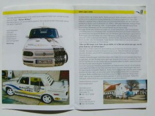 Trabant Tuning +Wartburg Reifenservice A.Müller Infoflyer