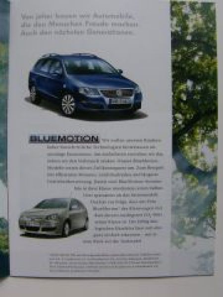 VW Wer ein Auto fährt, trägt...Blue Motion TDI TSI DSG Eco Fuel