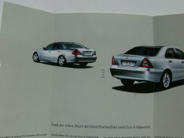 Mercedes Benz +Diesel Partikelfilter Info 2003 W203 W211