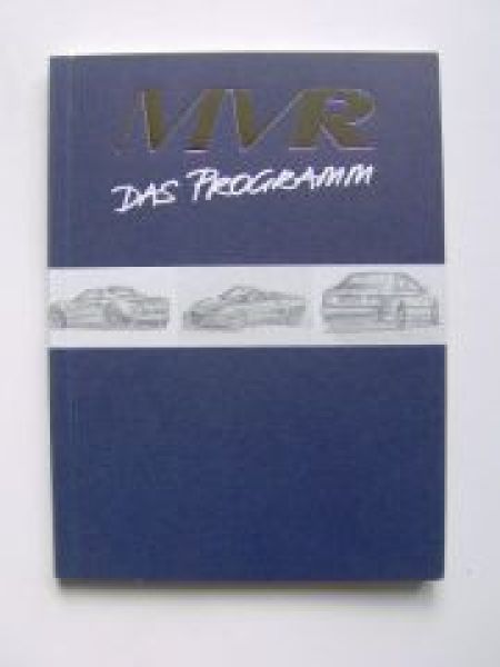 MVR Das Programm BMW Z3 E36 E46 E39 E38 E31 Rover Lotus LandRove