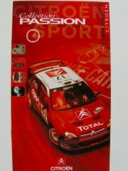 Citroen Collection Passion Sport 6/2003 Prospekt