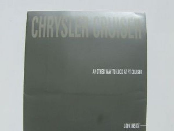 Chrysler PT Cruiser USA Prospekt 1999 +Hologramm NEU