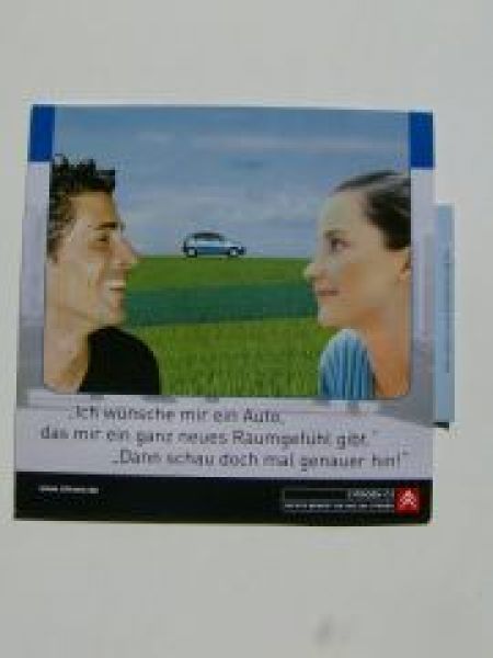 Citroen C3  Raumgefühl Infoflyer A5 Prospekt NEU