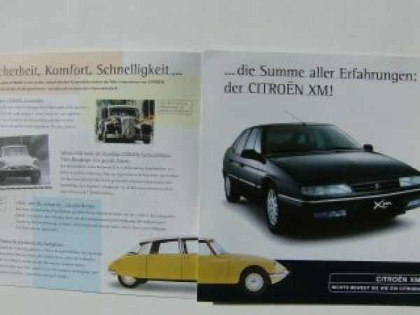 Citroen DS 19 Die Göttin Prospekt 8/1999 Rarität